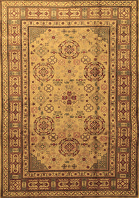 Persian Brown Traditional Rug, tr1596brn
