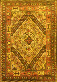 Persian Yellow Traditional Rug, tr1597yw