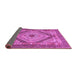 Sideview of Persian Purple Traditional Rug, tr1597pur