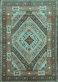 Persian Light Blue Traditional Rug, tr1597lblu