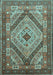 Persian Light Blue Traditional Rug, tr1597lblu