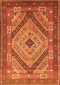 Persian Orange Traditional Rug, tr1597org