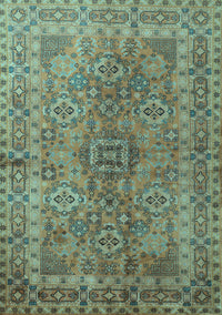 Persian Light Blue Traditional Rug, tr1598lblu