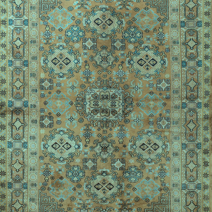 Persian Light Blue Traditional Rug, tr1598lblu