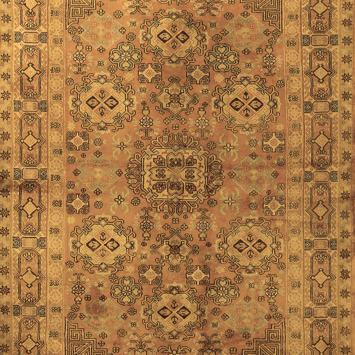 Machine Washable Persian Brown Traditional Rug, wshtr1598brn