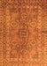 Persian Orange Traditional Rug, tr1598org