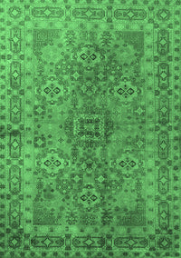 Persian Emerald Green Traditional Rug, tr1598emgrn