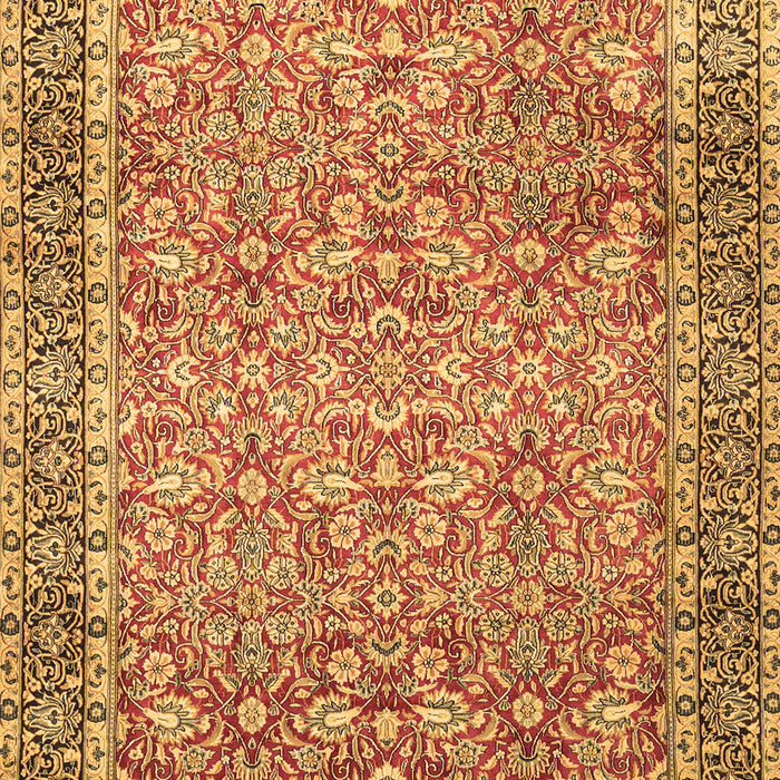 Machine Washable Persian Brown Traditional Rug, wshtr1599brn