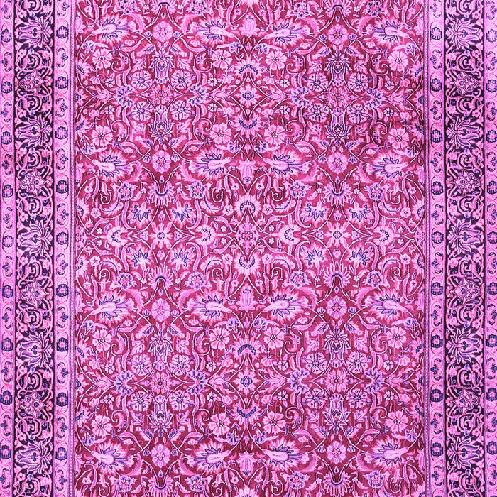 Machine Washable Persian Purple Traditional Area Rugs, wshtr1599pur
