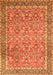 Persian Orange Traditional Rug, tr1599org