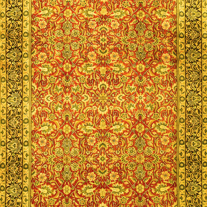 Persian Yellow Traditional Rug, tr1599yw