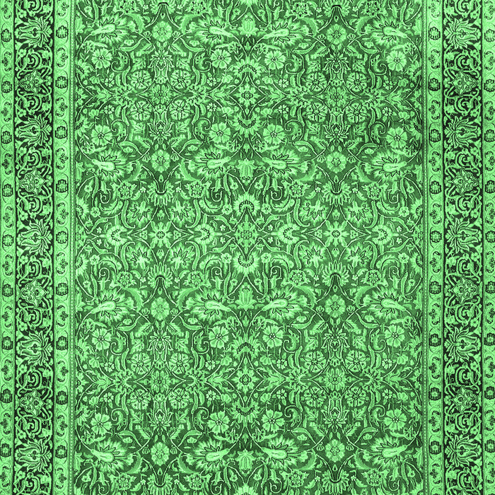 Persian Emerald Green Traditional Rug, tr1599emgrn