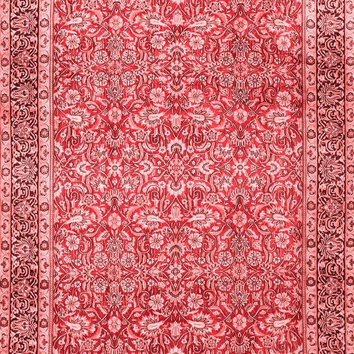 Machine Washable Persian Red Traditional Rug, wshtr1599red