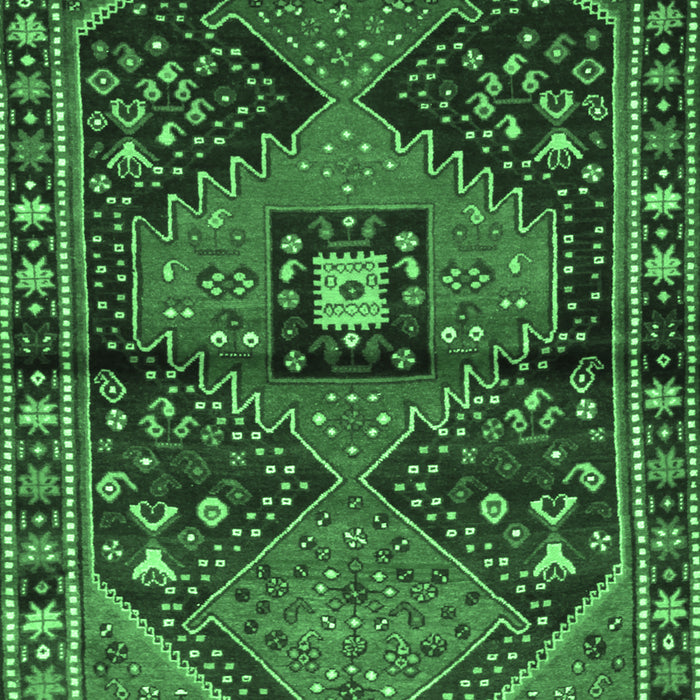 Persian Emerald Green Traditional Rug, tr159emgrn
