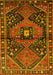 Persian Yellow Traditional Rug, tr159yw