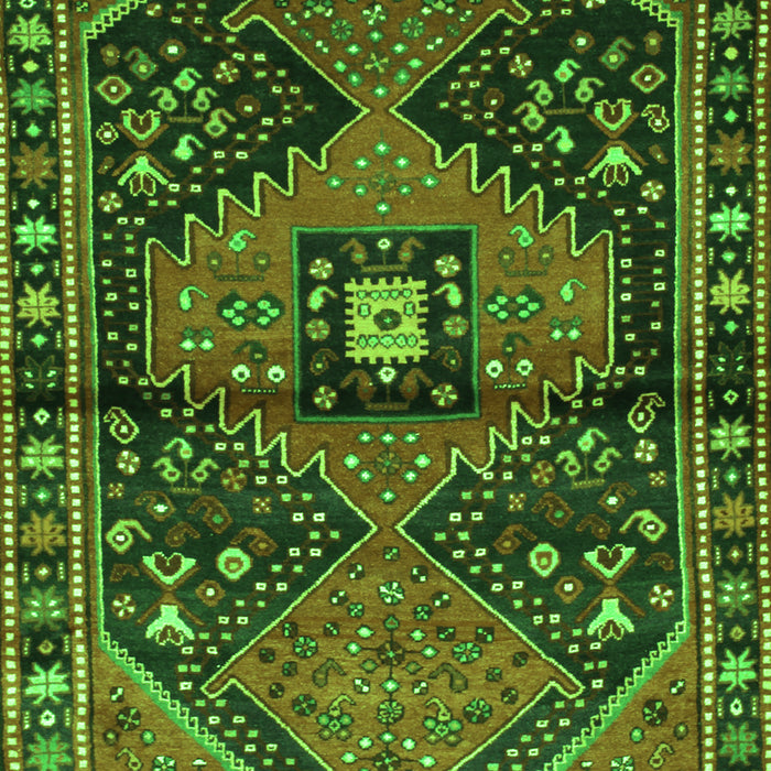 Persian Green Traditional Rug, tr159grn