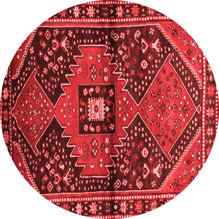 Machine Washable Persian Red Traditional Rug, wshtr159red