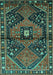 Persian Turquoise Traditional Rug, tr159turq