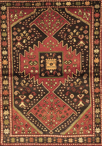 Persian Brown Traditional Rug, tr159brn