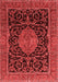 Medallion Red Traditional Area Rugs