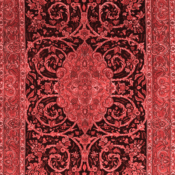 Medallion Red Traditional Area Rugs