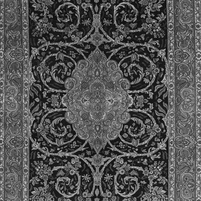 Medallion Gray Traditional Rug, tr15gry