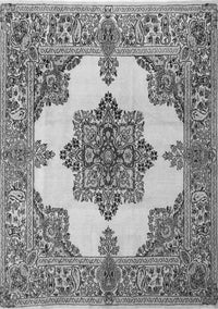 Medallion Gray Traditional Rug, tr1600gry