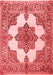 Medallion Red Traditional Area Rugs