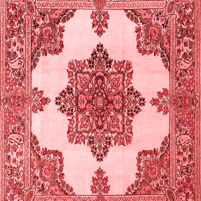 Medallion Red Traditional Area Rugs