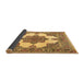 Sideview of Medallion Brown Traditional Rug, tr1600brn