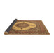 Sideview of Medallion Brown Traditional Rug, tr1601brn