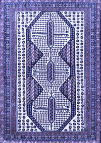 Persian Blue Traditional Rug, tr1602blu
