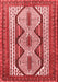 Persian Red Traditional Area Rugs
