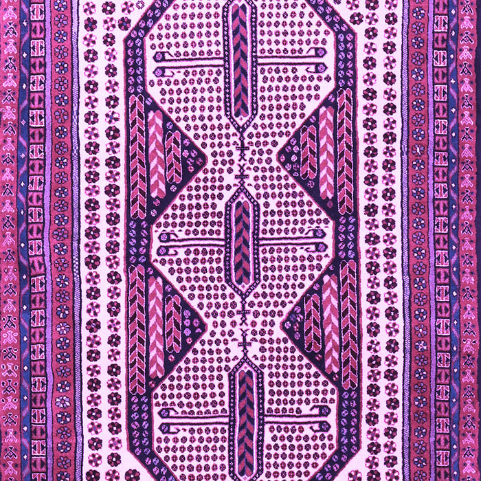 Machine Washable Persian Purple Traditional Area Rugs, wshtr1602pur