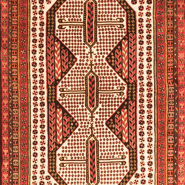 Persian Orange Traditional Rug, tr1602org