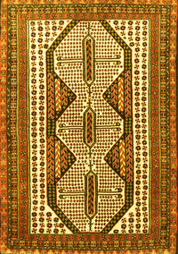 Persian Yellow Traditional Rug, tr1602yw