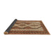 Sideview of Persian Brown Traditional Rug, tr1602brn