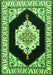 Serging Thickness of Machine Washable Medallion Green Traditional Area Rugs, wshtr1603grn