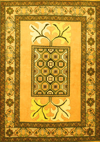 Persian Yellow Traditional Rug, tr1604yw