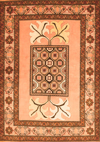 Persian Orange Traditional Rug, tr1604org