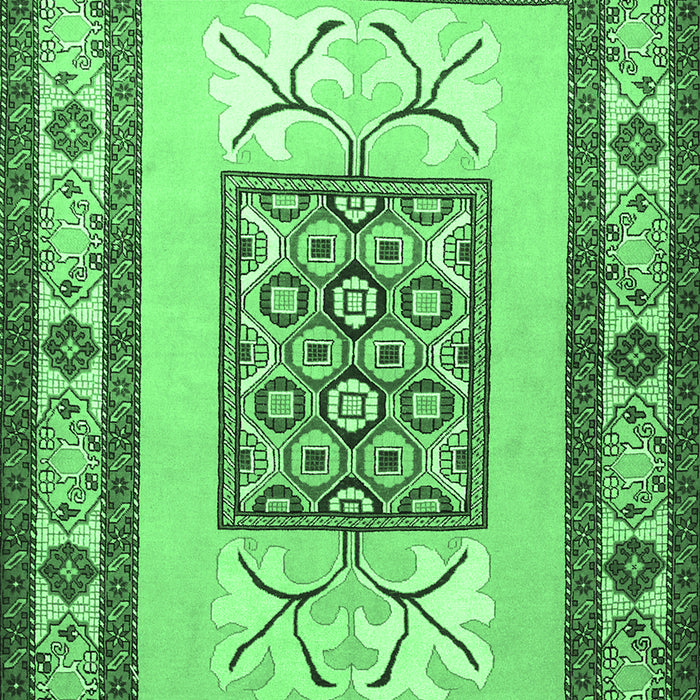 Persian Emerald Green Traditional Rug, tr1604emgrn