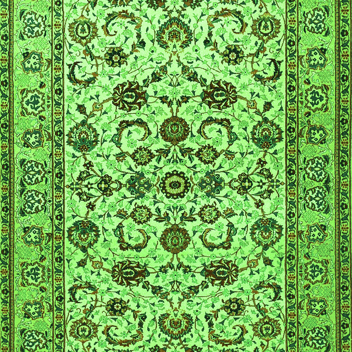 Persian Green Traditional Rug, tr1605grn