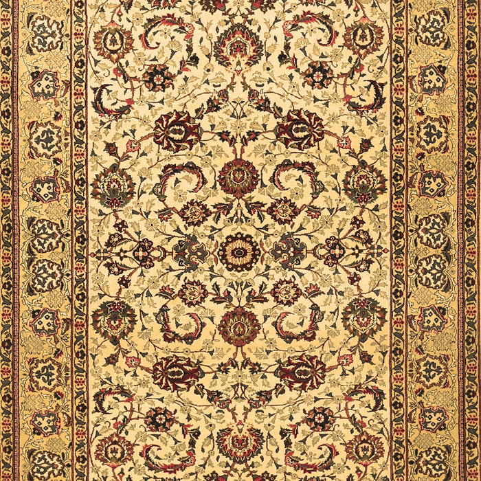 Machine Washable Persian Brown Traditional Rug, wshtr1605brn