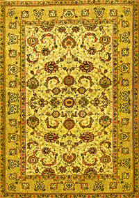 Persian Yellow Traditional Rug, tr1605yw