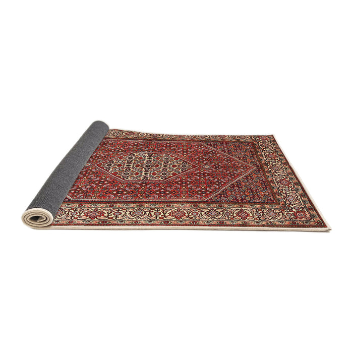 Sideview of Traditional Red Persian Rug, tr1606
