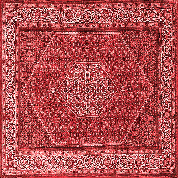 Machine Washable Persian Red Traditional Rug, wshtr1606red