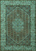 Persian Turquoise Traditional Rug, tr1606turq