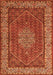 Persian Orange Traditional Rug, tr1606org