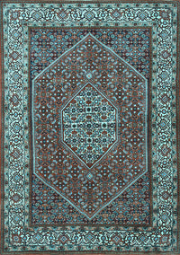 Persian Light Blue Traditional Rug, tr1606lblu