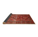 Sideview of Traditional Orange Southwestern Rug, tr1607